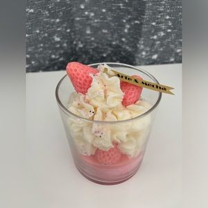 Strawberries and Cream candle